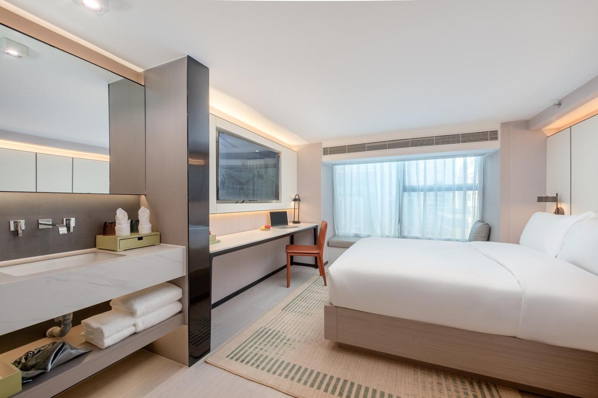 Oness Executive Hotel Guangzhou Huangpu Luogang - Free Shuttle Bus For Canton Fair Dış mekan fotoğraf